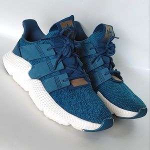 Adidas Originals Prophere Sneaker Shoes Blue Teal Women Sz. 9,  #CQ2541 Preowned